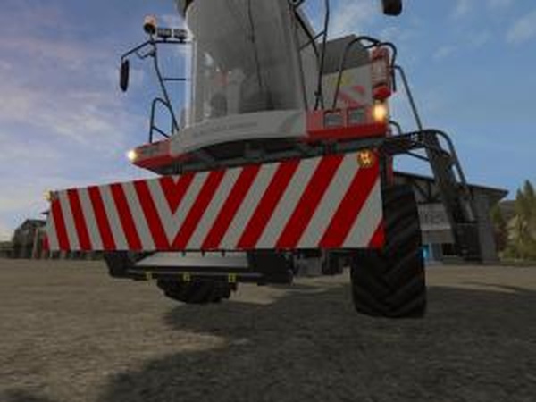 Щит Frontshield for combinesверсия 1.0.0.1 для Farming Simulator 2017 (v1.4.4)