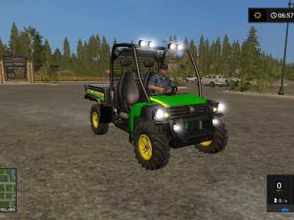 John Deere HPX Gator UALверсия 1.1.0 для Farming Simulator 2017 (v1.4.4)