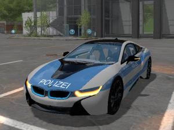 BMW i8 «Policei»версия 1.5 для Farming Simulator 2017 (v1.4.4)