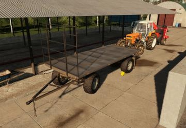 HW80 Bale Trailerверсия 1.1.0.0 для Farming Simulator 2019 (v1.7.x)