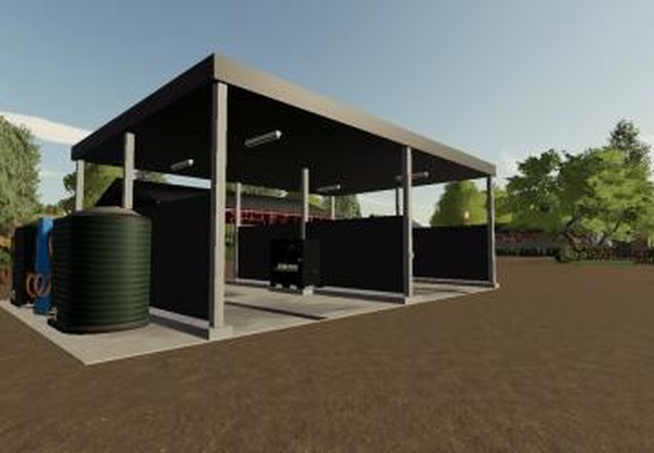 Wash stationверсия 1.3.0.0 для Farming Simulator 2019 (v1.7.x)