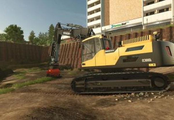 Volvo EC300DL VAверсия 1.0.0.0 для Farming Simulator 2025