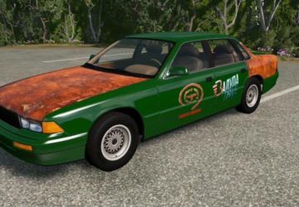 Скин «Пацанский каршеринг» на Gavril Grand Marshalv1.0 для BeamNG.drive (v0.22.1.0)