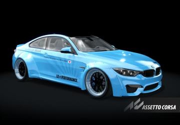 BMW M4 Liberty Walk BBSверсия 1.0 для Assetto Corsa