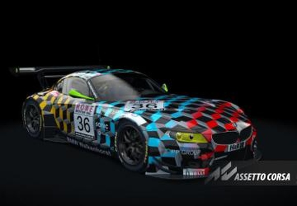 HC 3 - MW Z4 hill climbверсия 1.0 для Assetto Corsa