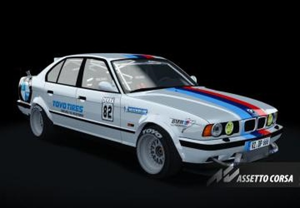 BMW M5 E34 Raceверсия V1 для Assetto Corsa
