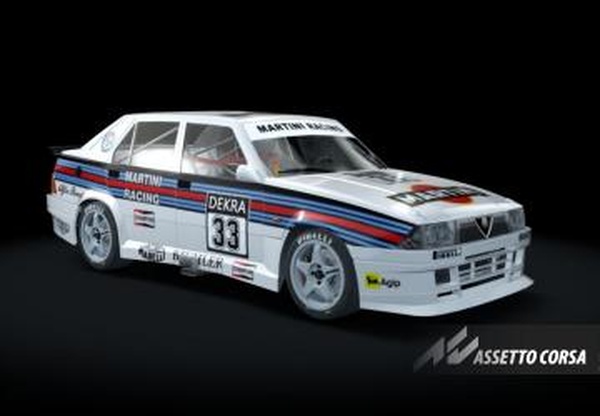 Alfa Romeo 75 DTMверсия 1.0 для Assetto Corsa