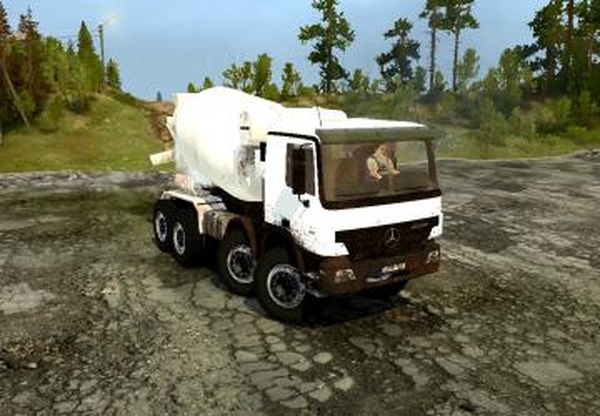 Mercedes Actrosверсия 1 для Spintires: MudRunner (v14.06.19)