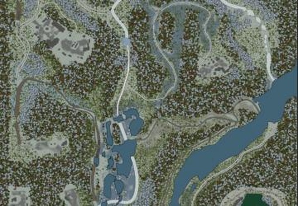 Карта «The road to the North 3»версия 3.2 для Spintires: MudRunner (v14.08.19)