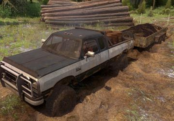 1991 Dodge Ram 2500 1st Gen Cumminsверсия 14.12.19 для Spintires: MudRunner (v10.06.19)