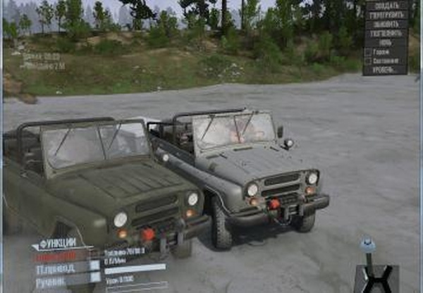 УАЗ-469 кабриолетверсия 10.06.19 для Spintires: MudRunner (v10.06.19)