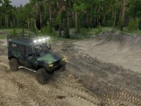 УАЗ-3172 «Разведчик»версия 09.07.17 для SpinTires (v03.03.16)