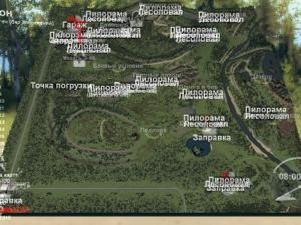 Карта «Полигон by Psix19rus»версия final для SpinTires (v03.03.16)