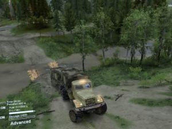 Карта «Побережье»версия 0.3 для SpinTires (v03.03.16)