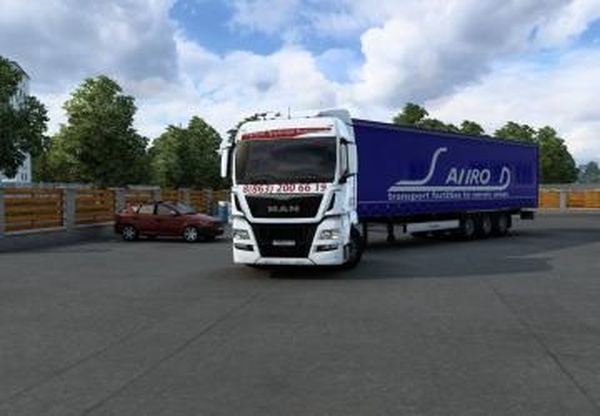 Комбо скин «PTK РОСТОВ» для MAN TGX Euro6 2015v1.0 для Euro Truck Simulator 2 (v1.43.x)