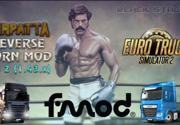 Изменённый звук заднего ходаверсия 1.0 для Euro Truck Simulator 2 (v1.43.x)