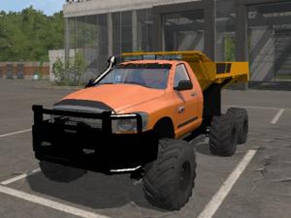Dodge 3500 Dumpверсия 1.0.0.0 для Farming Simulator 2017 (v1.4.4)