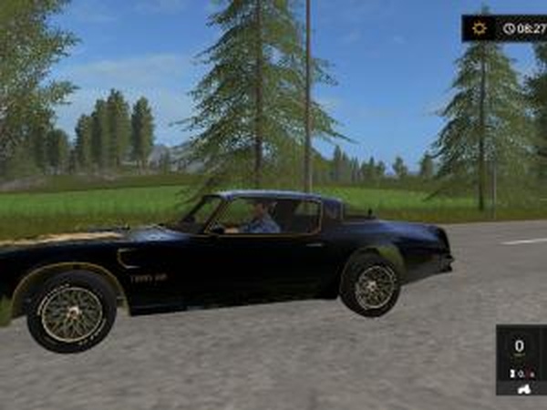 Pontiac TransAm 77версия 1.0.0.0 для Farming Simulator 2017 (v1.4.4)
