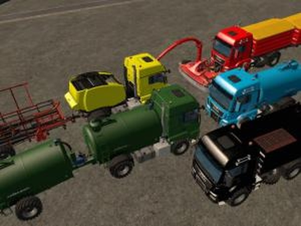 Пак MAN TGS 18.440версия 2.2 для Farming Simulator 2017 (v1.4.4)