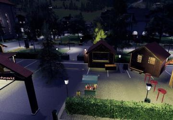 Christmas Market - FarmingFiveверсия 1.0.0.0 для Farming Simulator 2019 (v1.7.x)