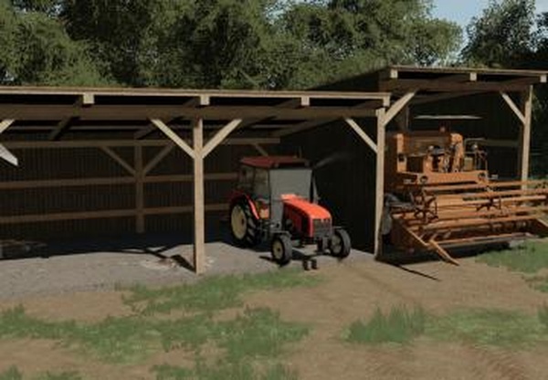 Machine Shelterверсия 1.0.0.0 для Farming Simulator 2019 (v1.7.x)