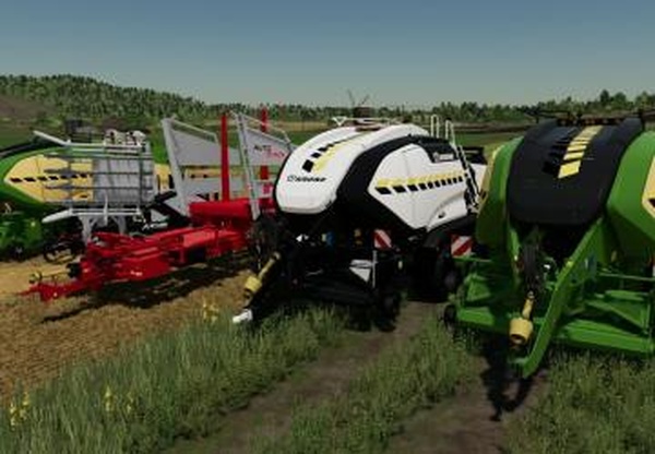 Krone BigPack 1290 HDP VC With Hitchверсия 1.0.0.0 для Farming Simulator 2022