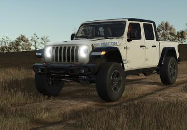 2022 Jeep Gladiator Rubiconверсия 1.2.0.1 для Farming Simulator 2025 (v1.11.x)
