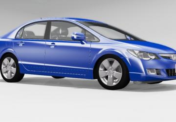 Honda Civic FD 2008версия 1.0 для BeamNG.drive (v0.22.1)