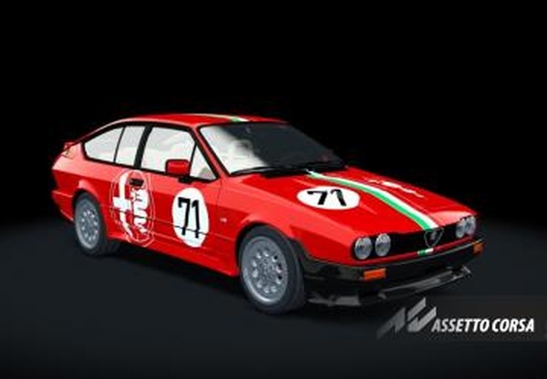 Alfa Romeo GTV6 Zender Editionверсия 1.0 для Assetto Corsa