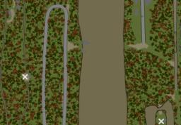 Карта «Сrossing»версия 1.0 для Spintires: MudRunner (v14.08.19)