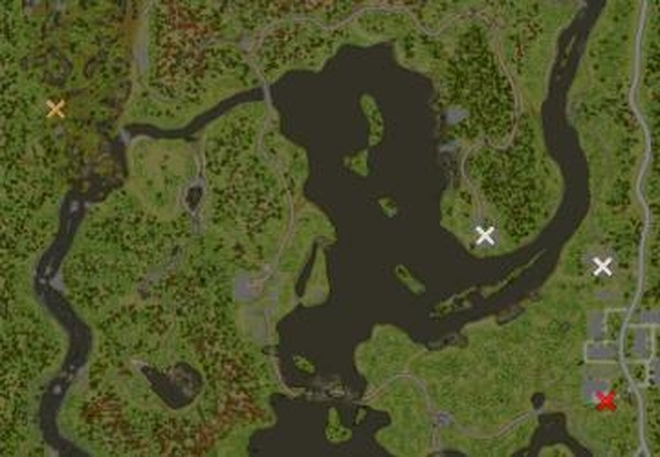 Карта «Приозёрье»версия 1.0 для Spintires: MudRunner (v14)