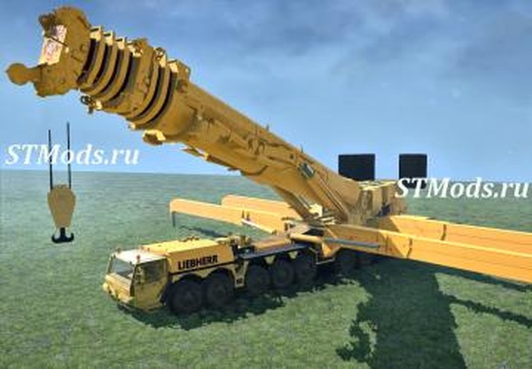 Самоходный кран Liebherr LTM11200-9версия 1.0 для Spintires: MudRunner (v14.08.19)