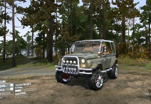 Уаз 469 «Охотник»версия 01 для Spintires: MudRunner (v10.06.19)
