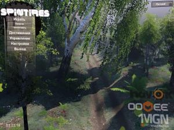 Заставка меню игрыверсия 1.0 для SpinTires (v03.03.16)