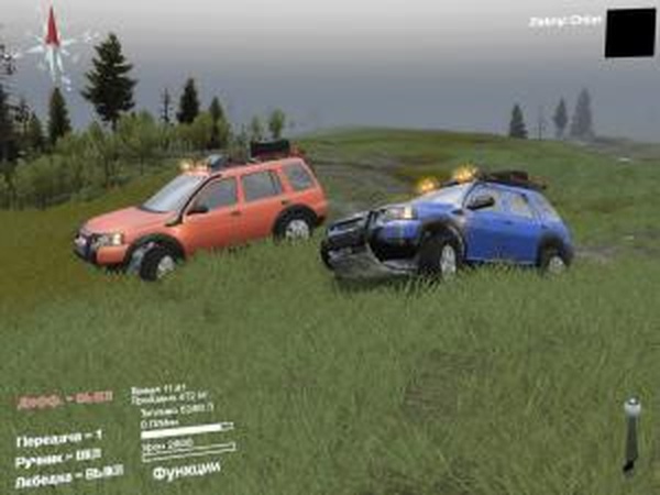 Land Rover Freelander 2.2 TD4 Off Road edition и 2.2 SD4 Turbov1.1 для SpinTires (v03.03.16)