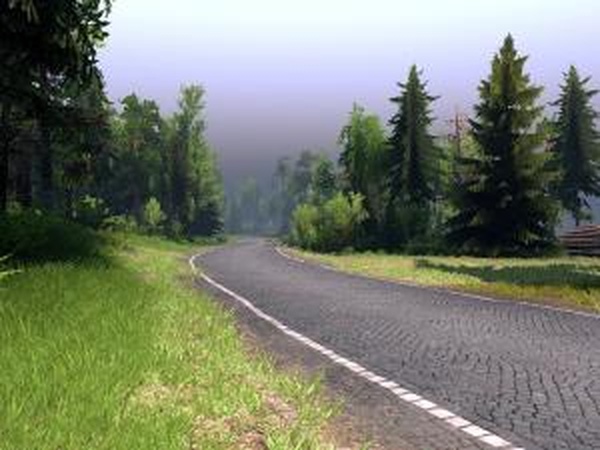 Карта «Skidderlakes»версия 1.0 для SpinTires (v03.03.16)