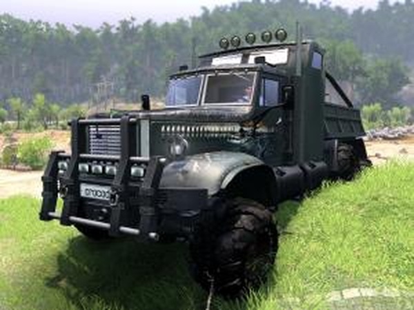 Краз-255 «Crocodile»версия 04.07.17 для SpinTires (v03.03.16)