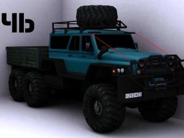 Уаз 6x6 Проект «Дичь»версия 02.07.17 для SpinTires (v03.03.16)