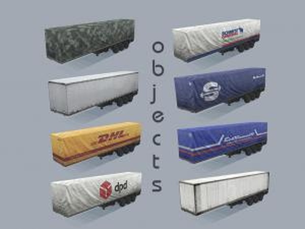 Пак объектов: прицепыверсия 2 для SpinTires (v03.03.16)