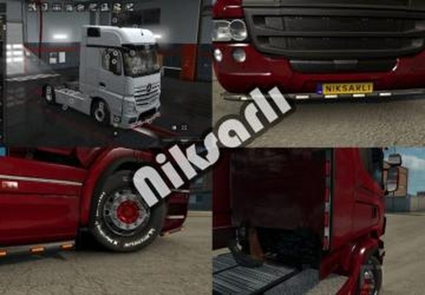 Светодиодные фонариверсия 1.0 для Euro Truck Simulator 2 (v1.42.x, 1.43.x)