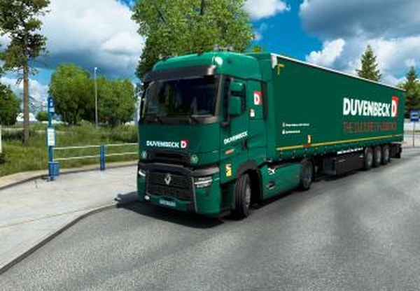 Duvenbeck Logistic Skin Packверсия 1.1 для Euro Truck Simulator 2