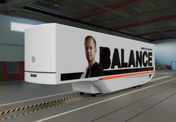 Скин для баланс для Аэродинамикверсия 1.0 для Euro Truck Simulator 2 (v1.40.x, - 1.43.x)