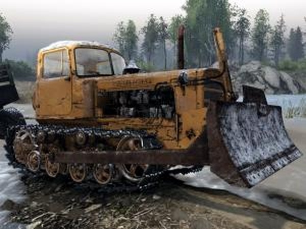 ДТ-75 Бульдозерверсия 02.07.17 для SpinTires (v03.03.16)