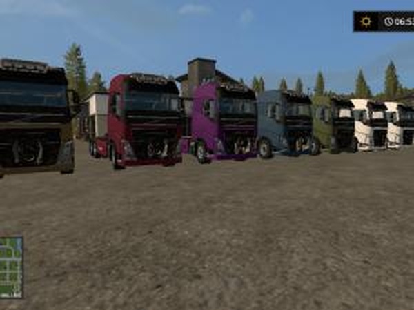 Volvo FH16версия 2.2.0.0 для Farming Simulator 2017 (v1.4.4)