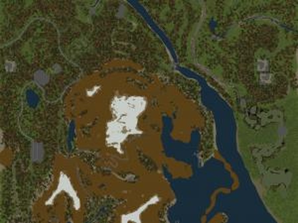 Карта «SVE 14: Суровый Урал»версия 1.0 для SpinTires (v03.03.16)