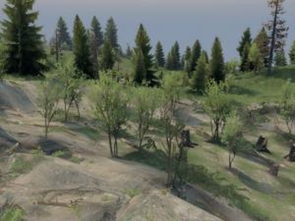 Карта «В самой *опе мира»версия 1.0 для SpinTires (v03.03.16)