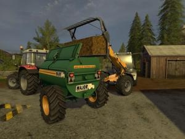 Навозоразбрасыватель Major Muckout 750версия 1.0.0.0 для Farming Simulator 2017 (v1.4.4)