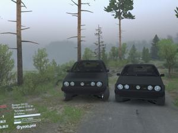 Volkswagen Golf 2 «Доработка»версия 31.06.17 для SpinTires (v03.03.16)
