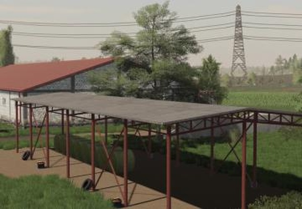 Old Sheds For Balesверсия 1.0.0.0 для Farming Simulator 2019 (v1.7.x)