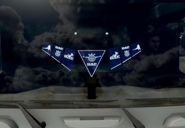 7-ой вымпел для DAFверсия 1.0 для Euro Truck Simulator 2 (v1.43.x)